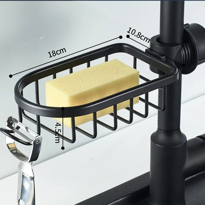 Bathroom Faucet Storage Rack Shower Soap Holder Bathroom Organization Shower Shelves Bathroom Accessories 6
