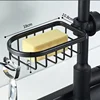 Bathroom Faucet Storage Rack Shower Soap Holder Bathroom Organization Shower Shelves Bathroom Accessories 6