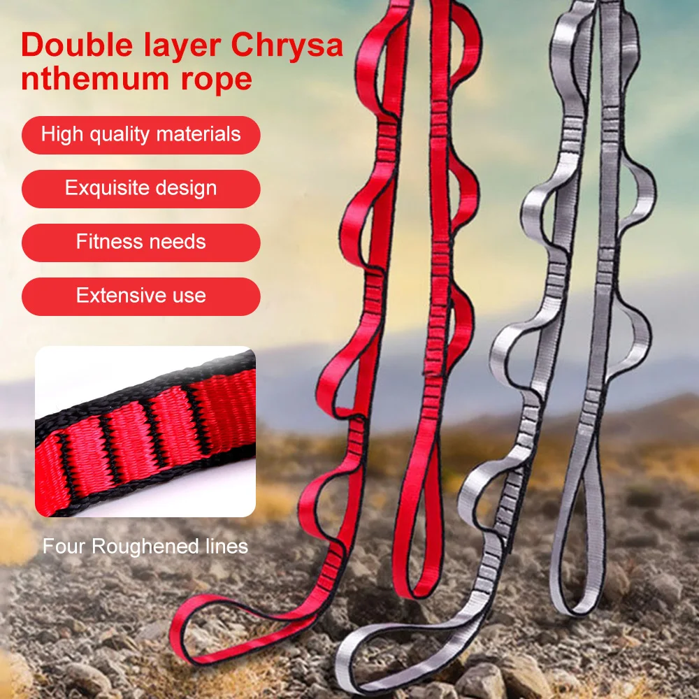 Yoga Strap Aerial Yoga Strap Hanging rope climbing rope chrysanthemum Yoga Stretch Belt Extender Strap for Aerial Yoga Hammock Swing Flying Anti-Gravity