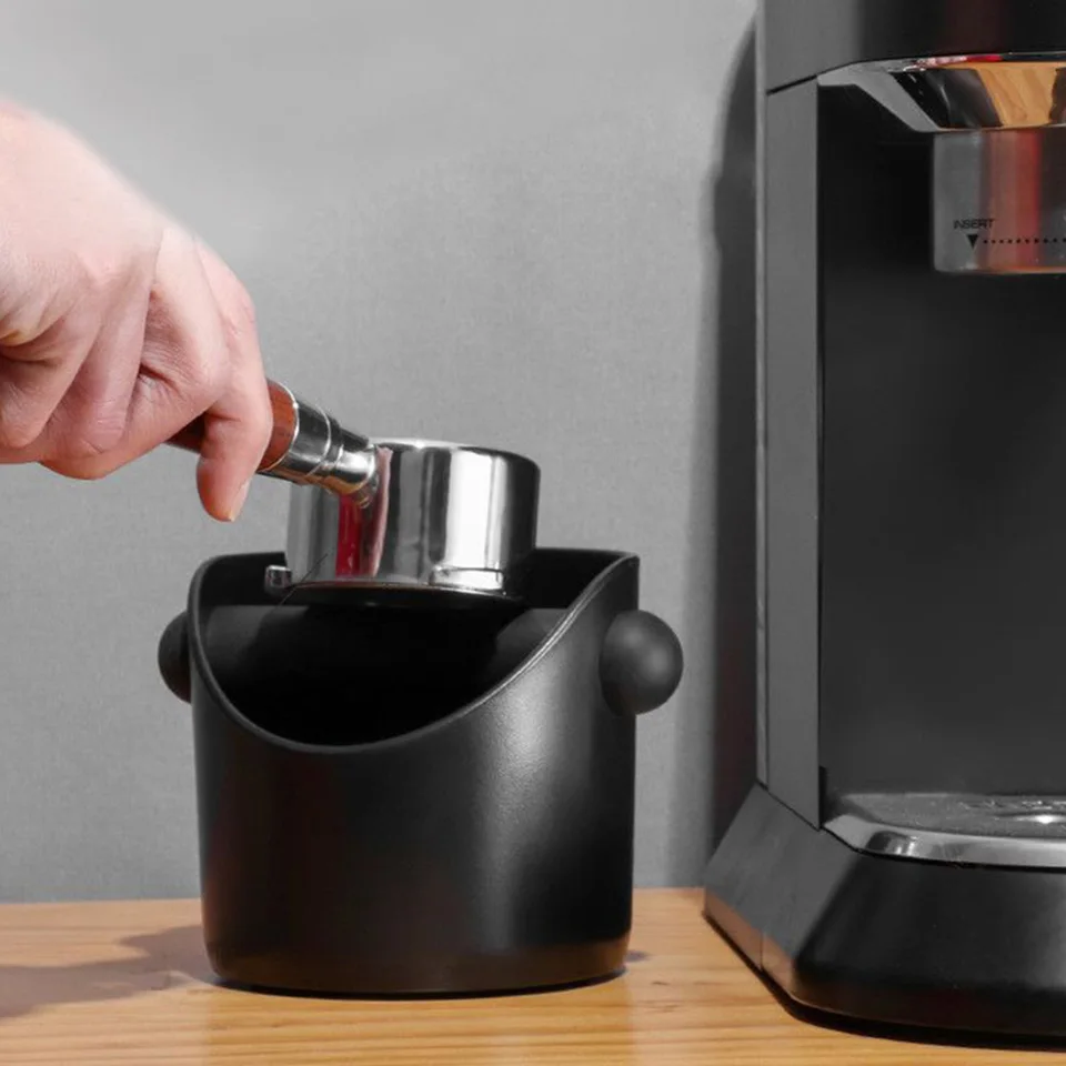 Boîte à Café, Boîte à Expresso Absorbant Les Chocs Pour Mouture De Café Barista, Poubelle à Expresso Antidérapante