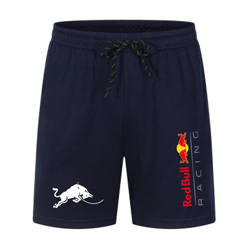 Red Bull Logo Racing Team hommes pantalons courts été 2025 nouveau décontracté hommes Shorts mode hommes surdimensionné fond court