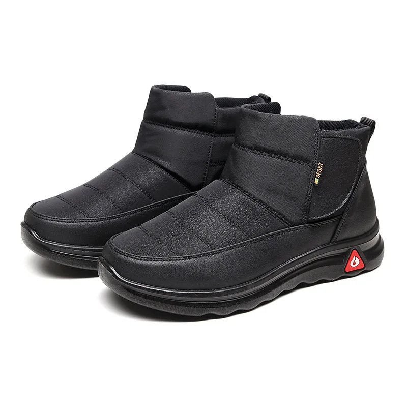 

Winter Men's Outdoor Sports Shoes Plus Velvet Thick Warm Snow Boots Wear-resistant Comfortable Anti Skid Casual Men Cotton Boots
