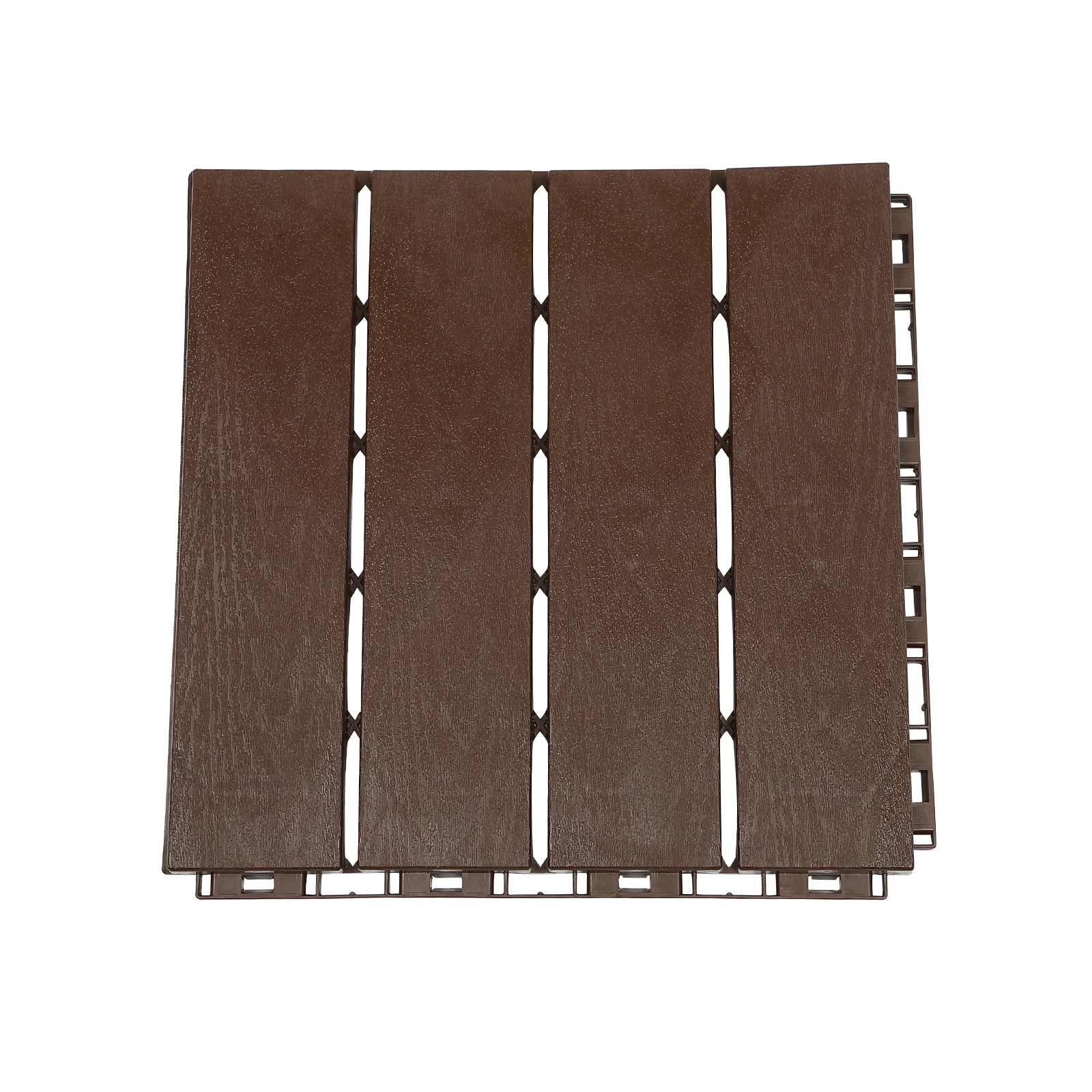 Balcony Flooring – 12-Pack Interlocking Deck Tiles – 12 x 12-inch Floor Tiles – Flooring Tiles for Balcony, Patio, Porch, Indoor 3