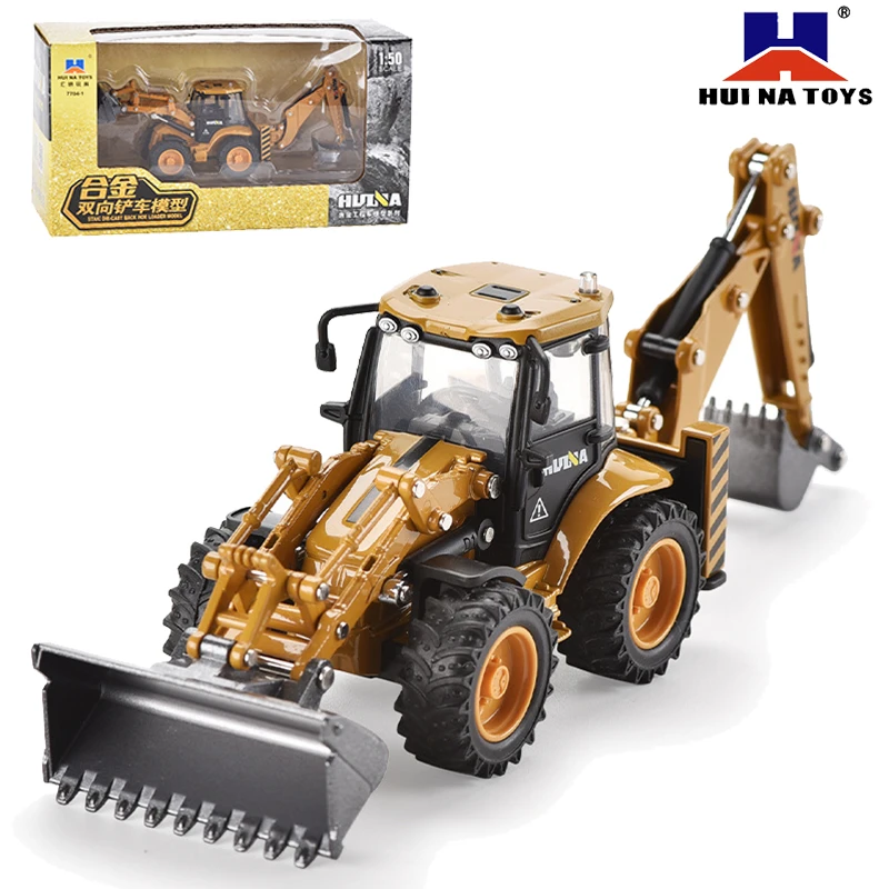HUINA – pelleteuse de tracteur, modèle réduit de véhicule de ...