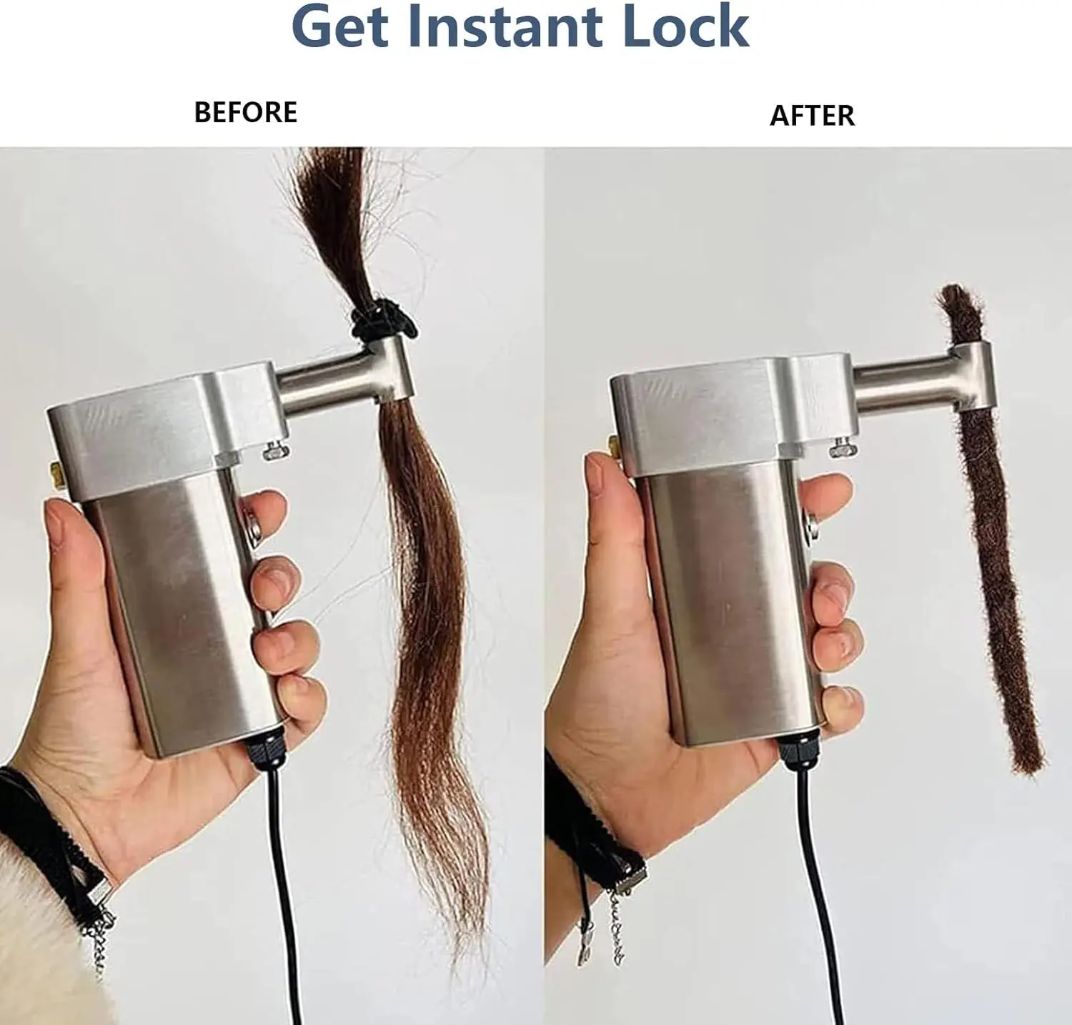 Portable Dreadlocks Machine,Automatic Instant Dreadlock Machine for Locs,Dreadlock Maker for Long Human Hair and Synthetic Hair 5