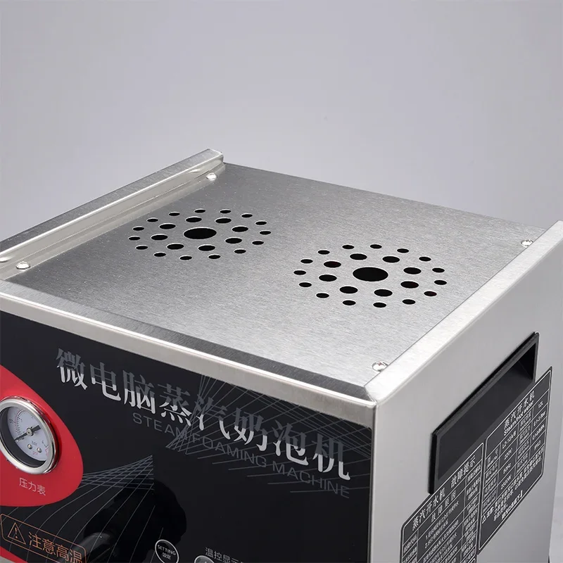 Commercial Multi-Purpose Milk Frother Steam Milk Frothing Machine Water Boiler Steamer Milk Foam Maker 6