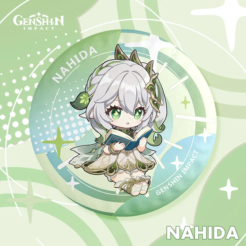 

Game Genshin Impact Anime Characters Cushion Mat Office Dining Stool Pad Sponge Sofa Mat Non-Slip Seat Mat Birthday Gifts