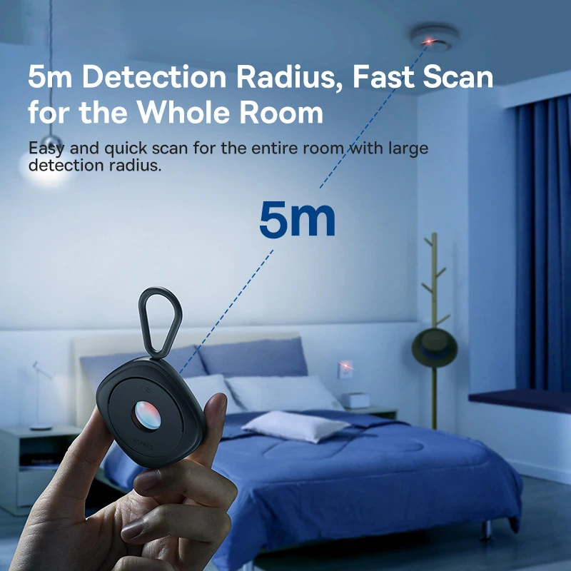 Hidden camera detector camera detector Baseus portable for anti-peeping