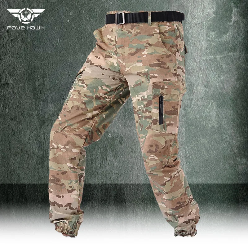 

Military Camouflage Tactical Pants Men Outdoor Waterproof Wear-resistant Trousers Spring Autumn Casual Cargo Pencil Pant Male