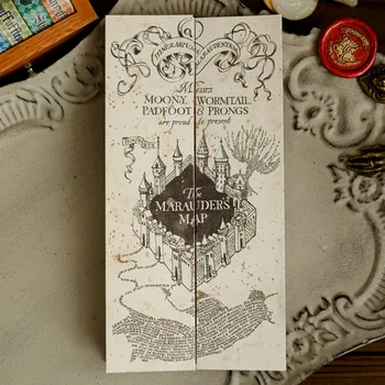 Harry Potter Hogwarts Magic Map 1