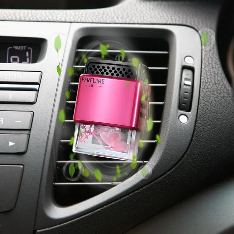 Elegant Aroma Car Vent Air Freshener – Portable Automotive Aromatherapy Diffuser for Relaxation & Purified Air