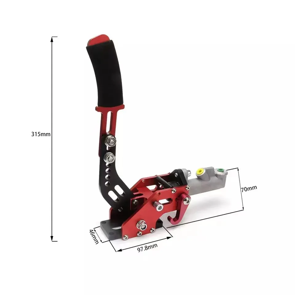 It is suitable for car modification accessories hydraulic handbrake racing drift racingcompetition rallybraking system universal
