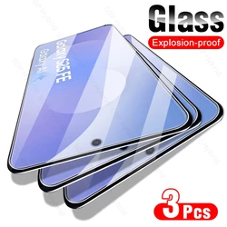3 - Pack 9H Tempered Glass Screen Protectors - Premium Protection Film - Samsung S25 FE (Transparent)