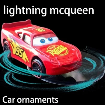 Auto Per Lightning McQueen Drift Ornamenti Rotanti Cruscotto Automatico Tornitura AE86 Modello Deco Car Center Console Decorazione 1
