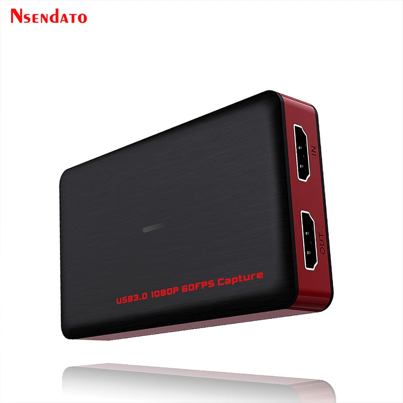 Ezcap371L 1080p60 HDMI USB3.0 Video Capture Grabber Card Support HDMI Loop Out HDMI Game Recorder Mixer For OBS Live Streaming
