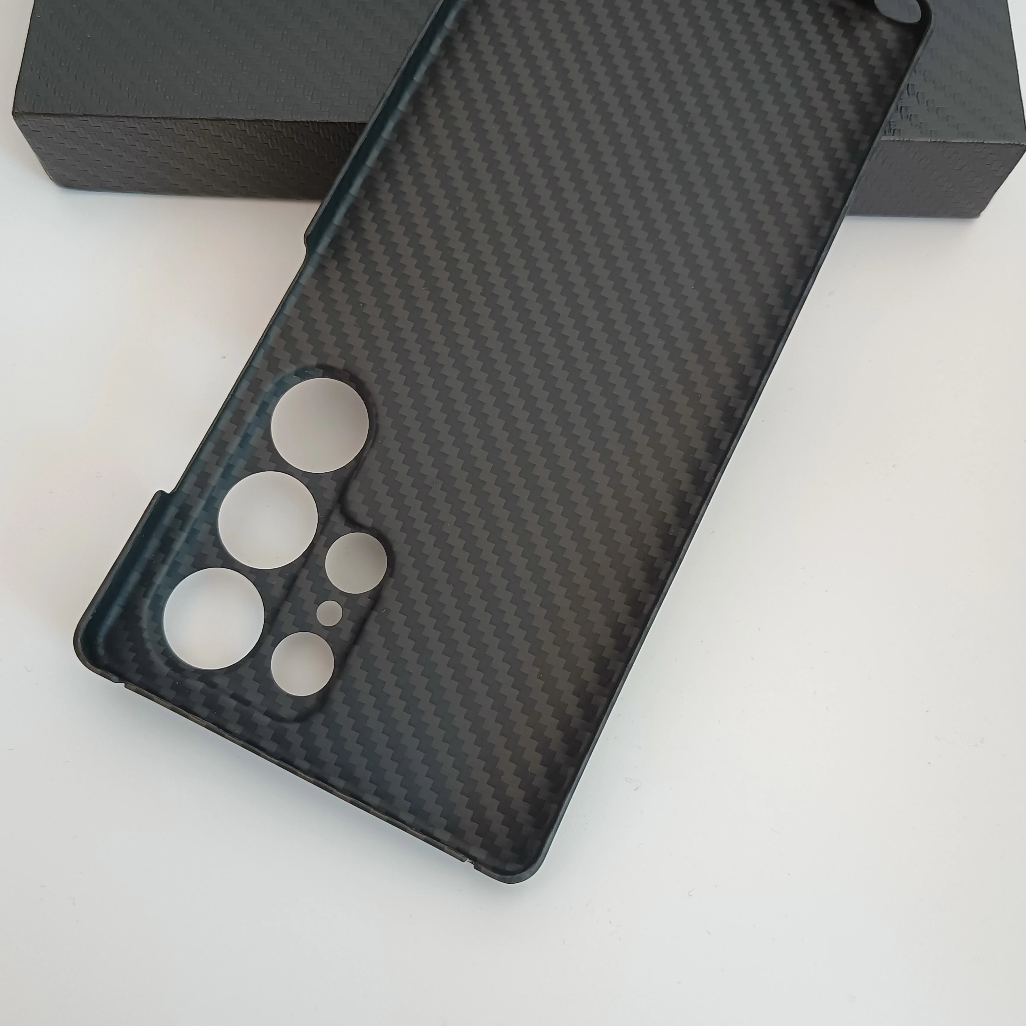 Genuine Real Aramid Carbon Fiber Phone Case For Samsung Galaxy S25 Ultra S25Ultra Thin Matte Light Slim Hard Armor Back Cover 5