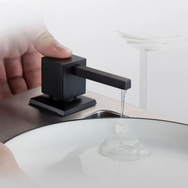 Sink Liquid Soap Dispenser Hand Press Liquid Dispensers Built in Sink Soap Dispenser Countertop Pump
