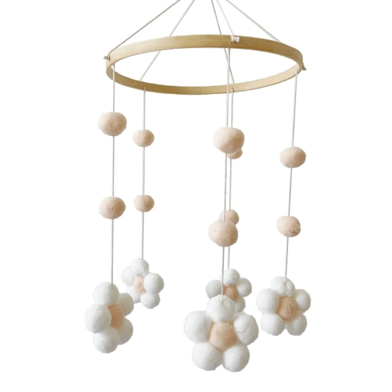 

N80C Плюшевая детская игра в тренажерном зале, подвесная детская игрушка с колокольчиком для визуальной сенсорной стимуляции