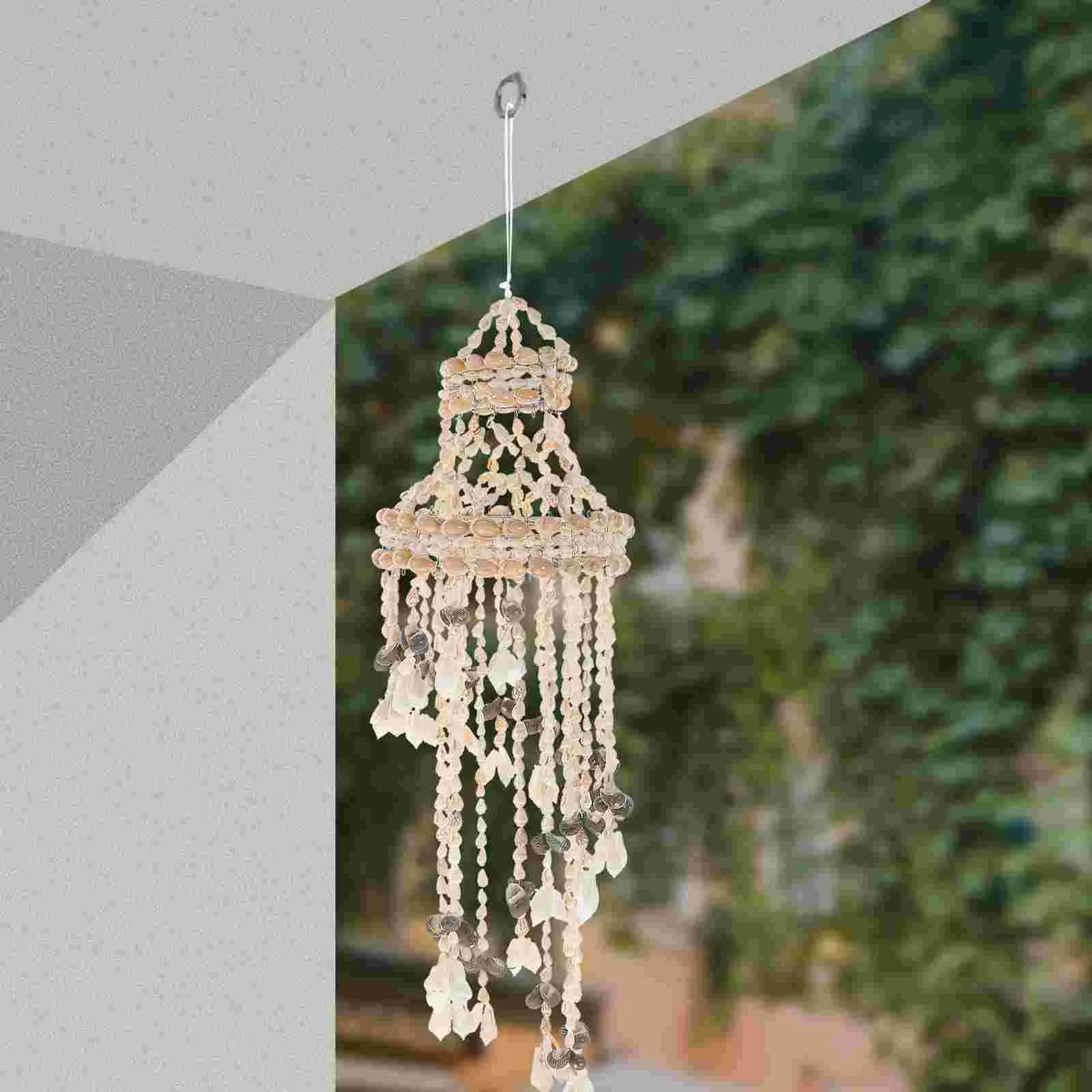

Conch Sea Shell Wind Chime Hanging Ornament Wall Decoration Creative Hanging Pendant Stylish Hanging Ornament Hanging Decor