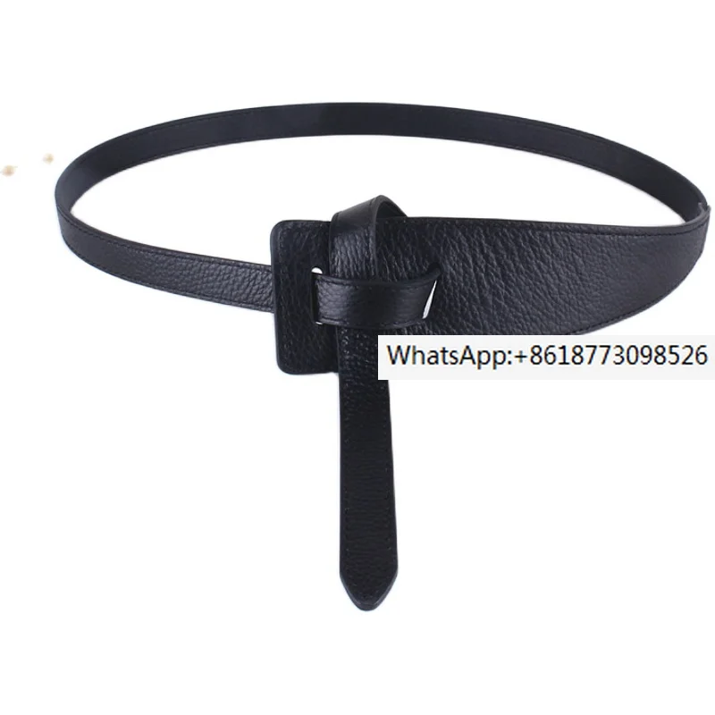 ceinture-en-cuir-simple-et-polyvalente-pour-femme-large-couche-d'audifermeture-manteau-en-cuir-de-cercle-coupe-vent-robe-nœud-noue-decoration