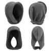 New Imitation Cashmere Balaclava Hats Soft Windproof Neck Warm Headband Keep Warm Winter Head Cover Scarf Cold Weather 3