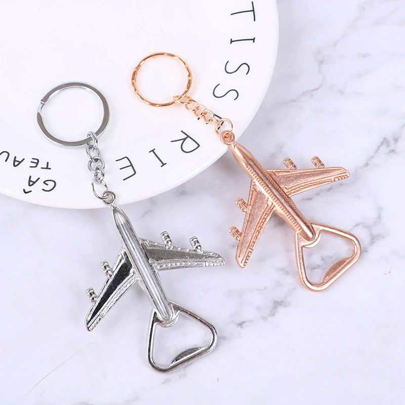 

Новинка креативный брелок для ключей с самолетом из нержавеющей стали открывалка для пивных бутылок мужской классический брелок для ключей подарочные аксессуары