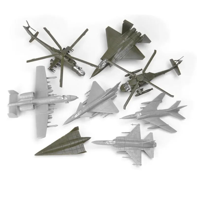 Maqueta Avión RC Planeador - 2.4GHz, 3 Canales, 6 Ejes, Lote de 8