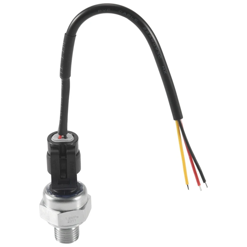 Pressure Transducer Sensor 5V 0-1.2Mpa Oil Fuel For Gas Water Air