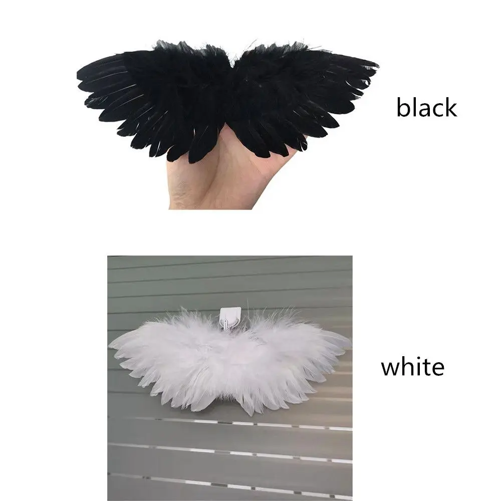 Mini Feather Angel Wing Prop for Dolls and Costume