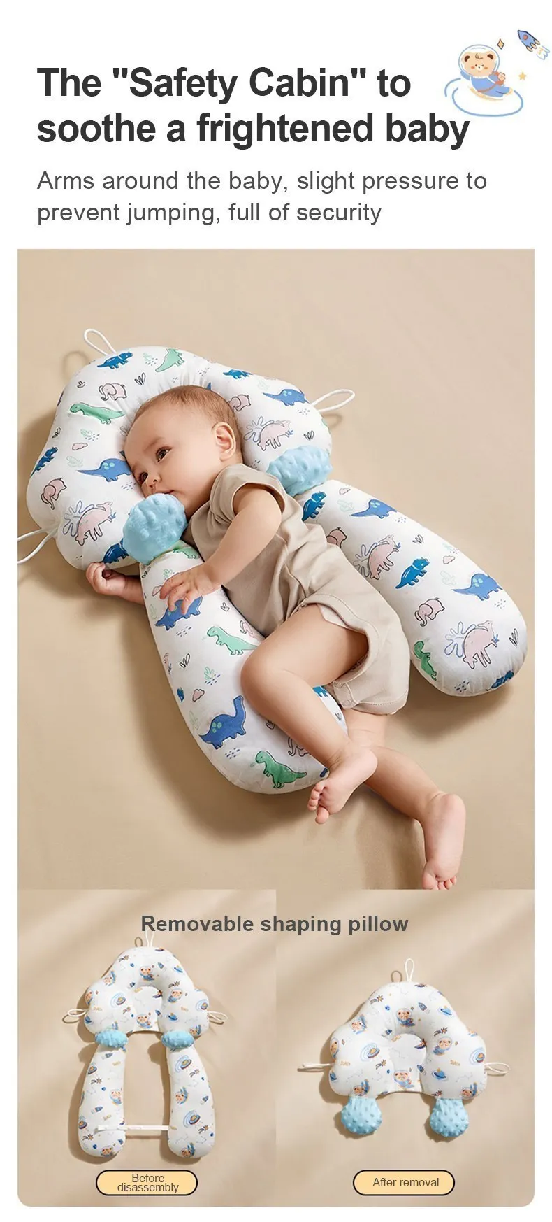 TOKOMOM™ Baby Anti-roll Pillow