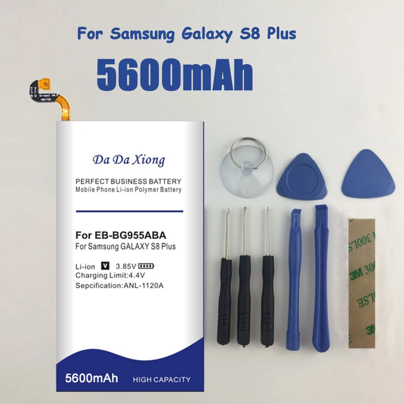 EB BG955ABA de batería de 5600mAh para Samsung Galaxy S8 Plus, EB