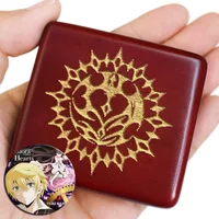 Rosiking Wooden Vintage Clockwork Music Box Pandora Hearts For Frends Girl Christmas and Children Birthday Gift 1