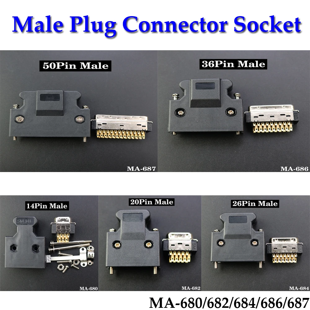 1pieceDIYSCSIConnectorHPCN1420263650PinSocketConnector