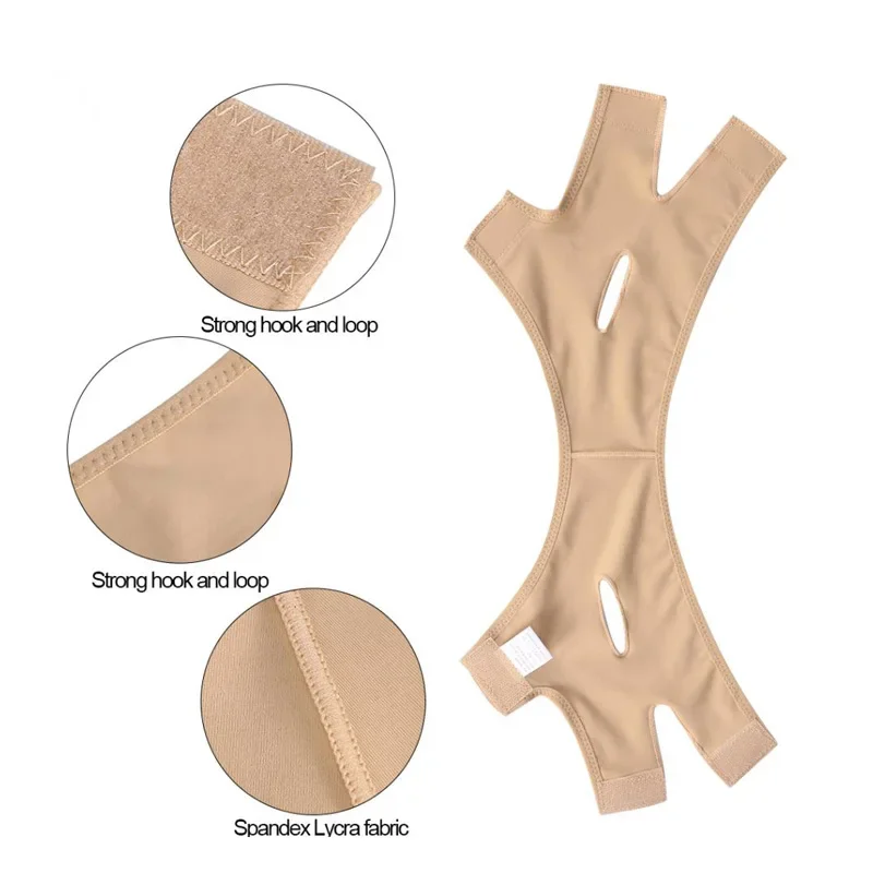 Elastic Face Bandage Slimming Tapes V Line Shaper Chin Cheek Face Lift Devices Jawline Facial Massager Wrinkle Women Beauty Care 5