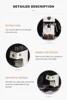 Classic Italian Coffee Machine Espresso Coffee 2 in 1 Espresso and Drip Capsule Fully Automatic Cafetera Espresso Maker 4