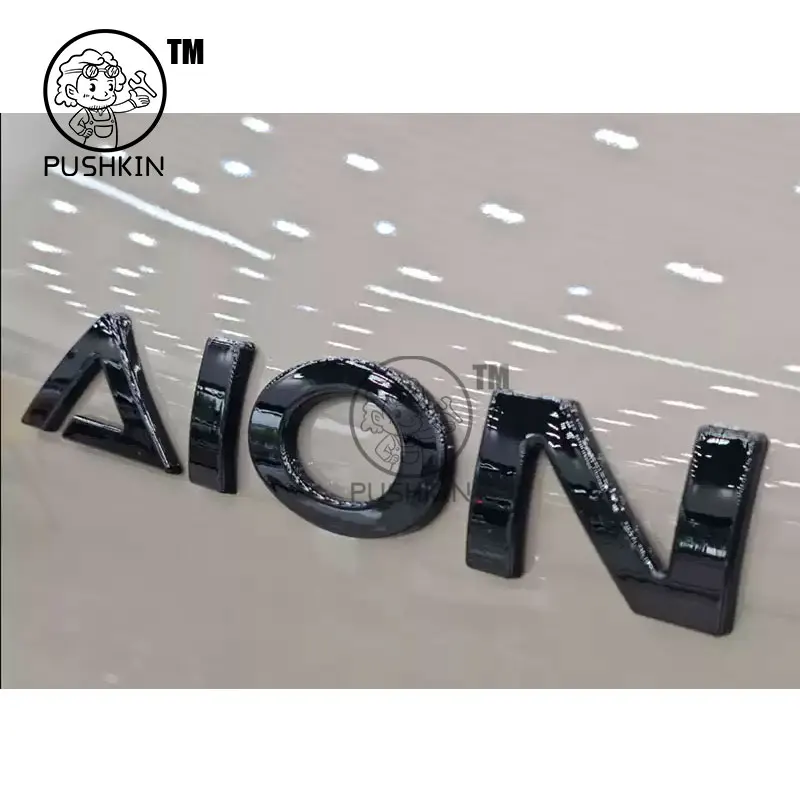 For GAC AION V 2025 2026 3D ABS Sticker Car Emblem Badge Decals