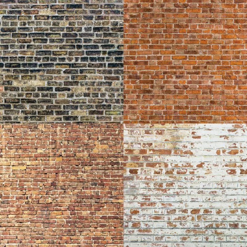 24 Sheets  6"X6" Brick Wall Texture Scrapbook Paper Scrapbooking Patterned Paper Pack DIY Craft Background Paper Single-side - 4