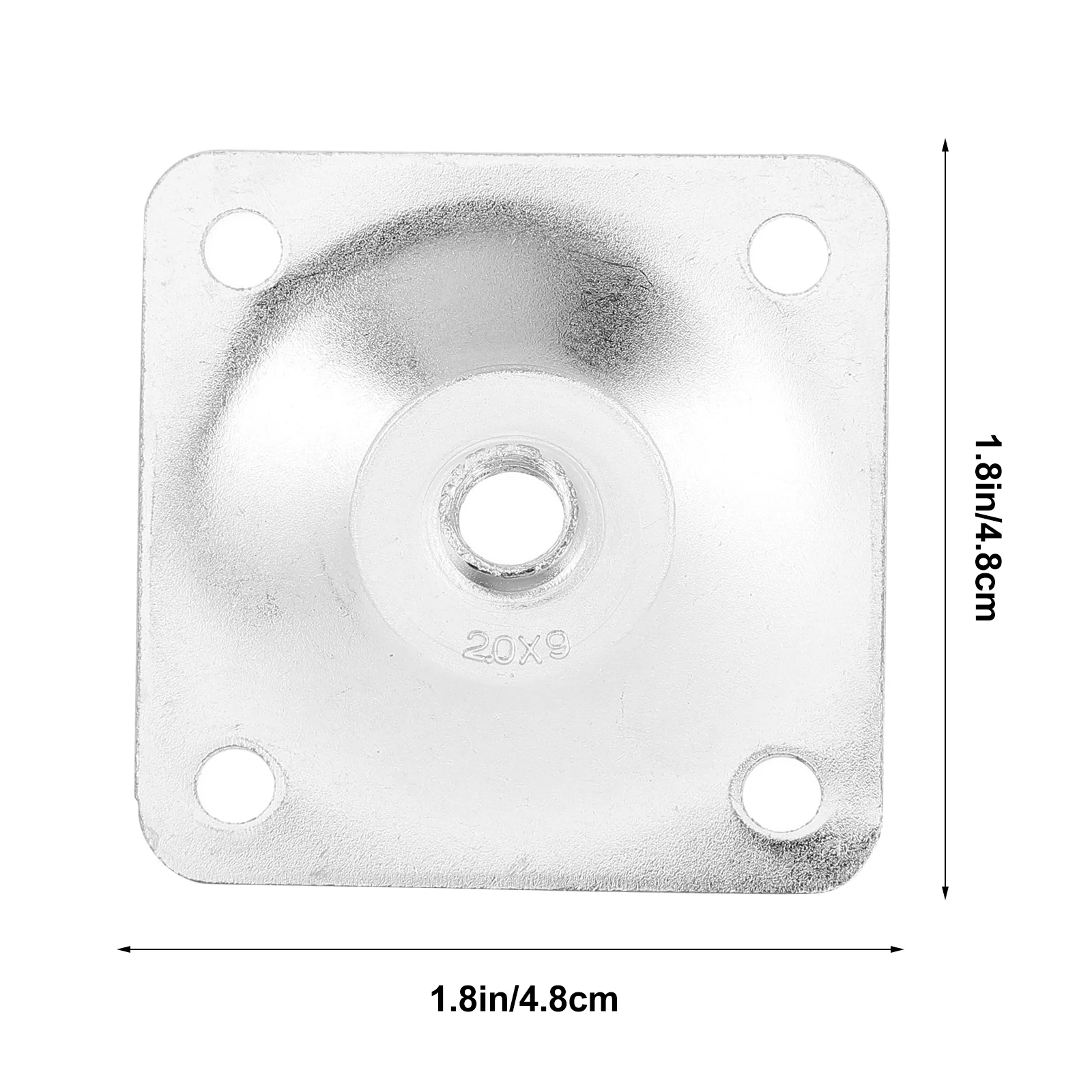 Рисунок 2 - Крепежные пластины на ножки с болтами-вешалками