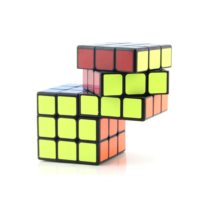 Conjuntos Magic Cube para Crianças, Speed Cube Puzzle Toy, Colorful Brain  Teasers, Kids 'Gifts, 3x3, 3x3, 3x3