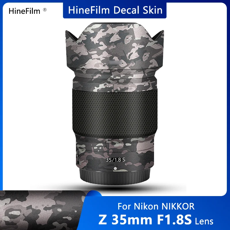 Per Nikkor Z 35 1.8 S Lens Decal Skin 35-1.8 Wrap Cover Per Nikon Z 35Mm F/1.8 S Lens Sticker Pellicola Protettiva Antigraffio