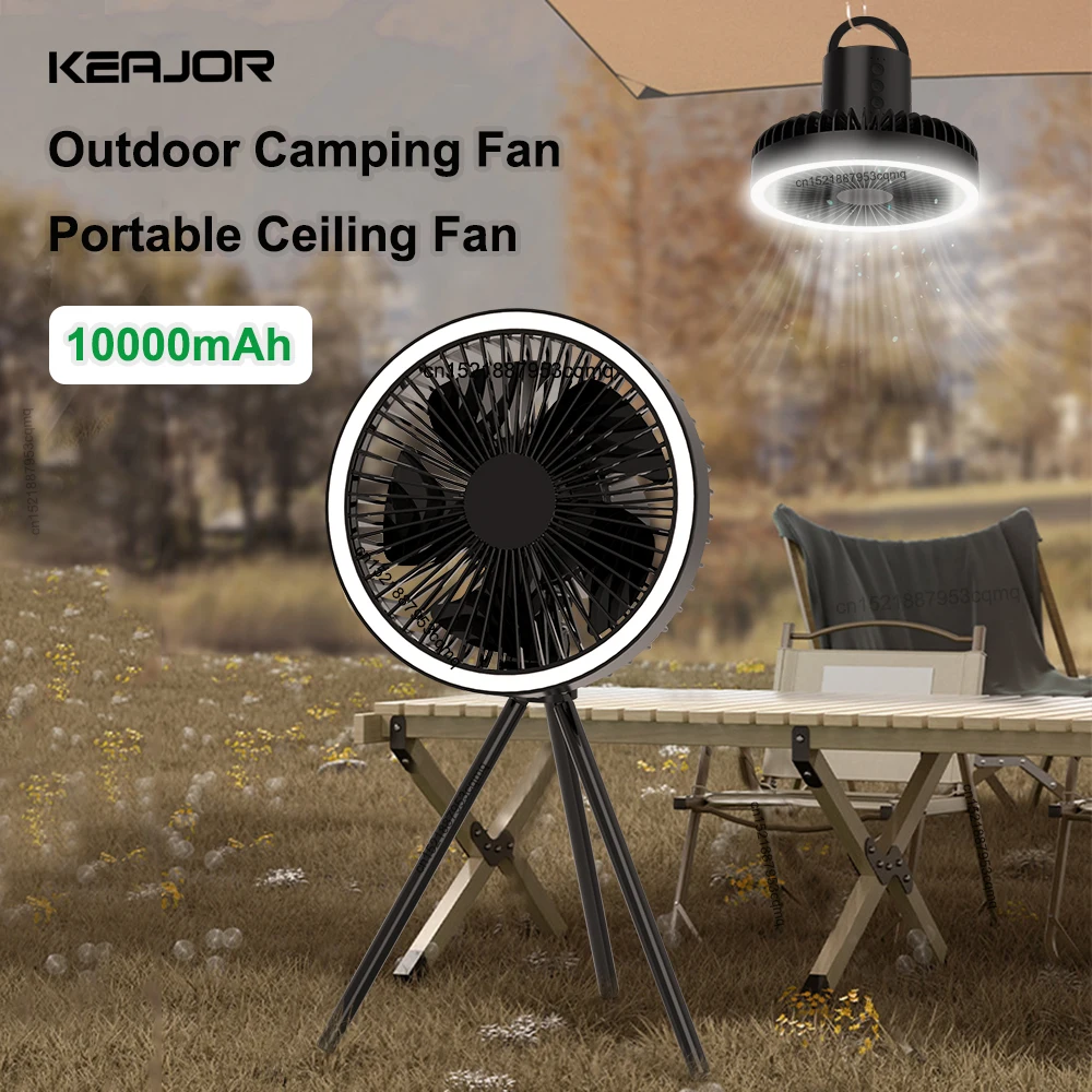 GBruno Portable Camping Ceiling Fan