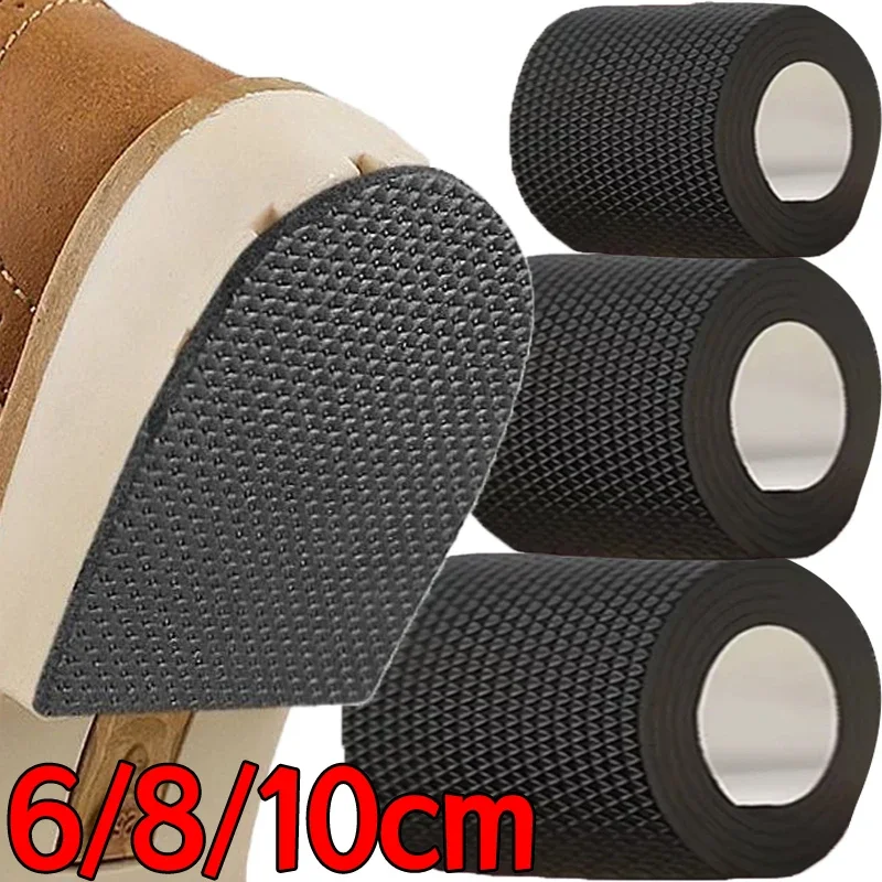 Shoe Sole Stickers Mute Anti-slip Anti-wear Self Adhesive Grid Pattern