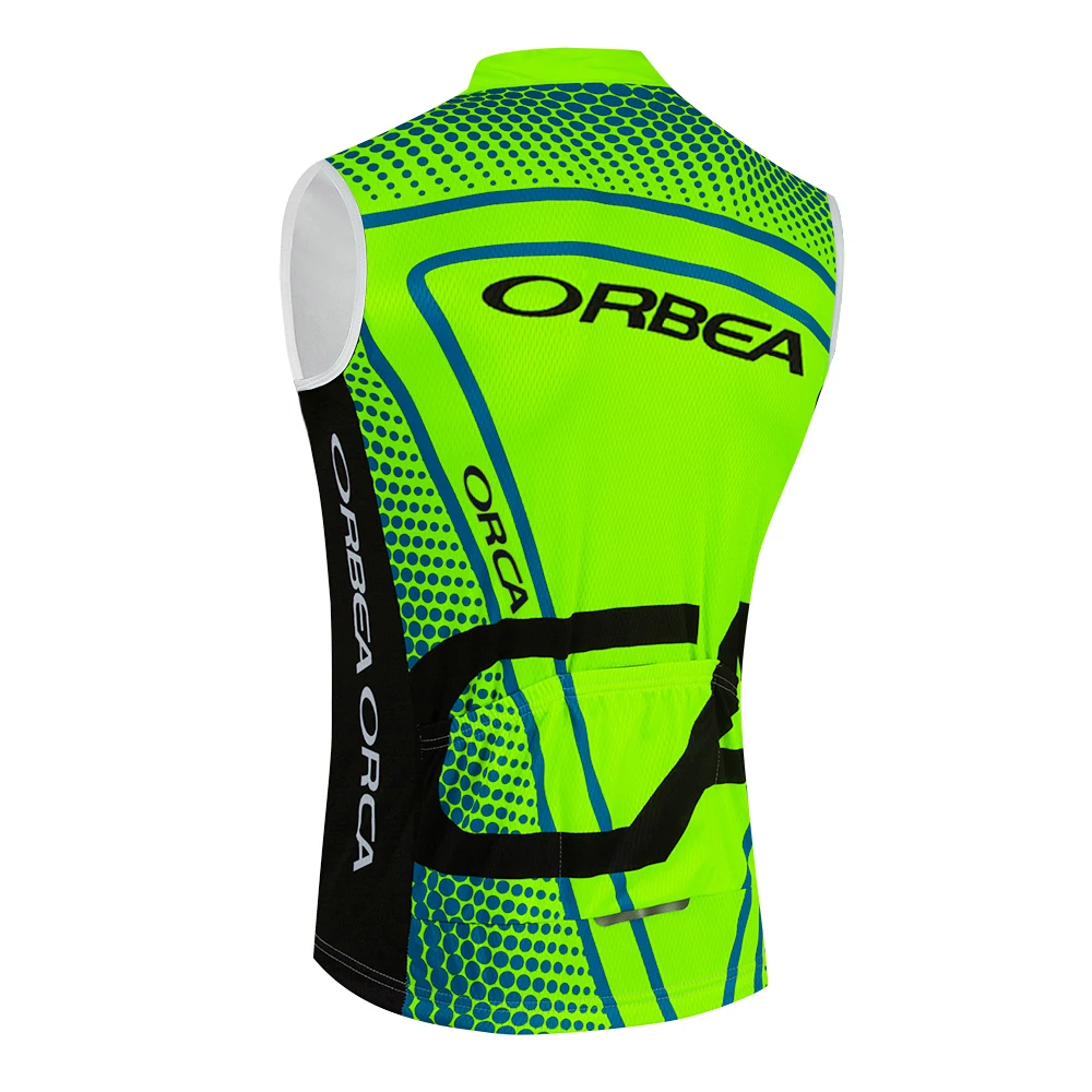 2025 ORBEA ORCA Bike Vest Quick Dry Cycling Team Jersey Windbreaker Men Summer Ropa Ciclismo Sleeveless Bicycle Jersey Tshirt 3