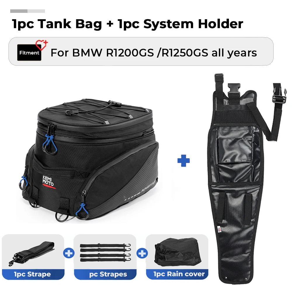 Zadeltas Motorfiets Zadeltas Voor BMW R1200GS R 1250 Voor GS Voor LC Voor ADV F 800 Voor GS Voor Adventure Motorfiets Zadel Binnentas Bagage Tassen (Kleur : Two side bags