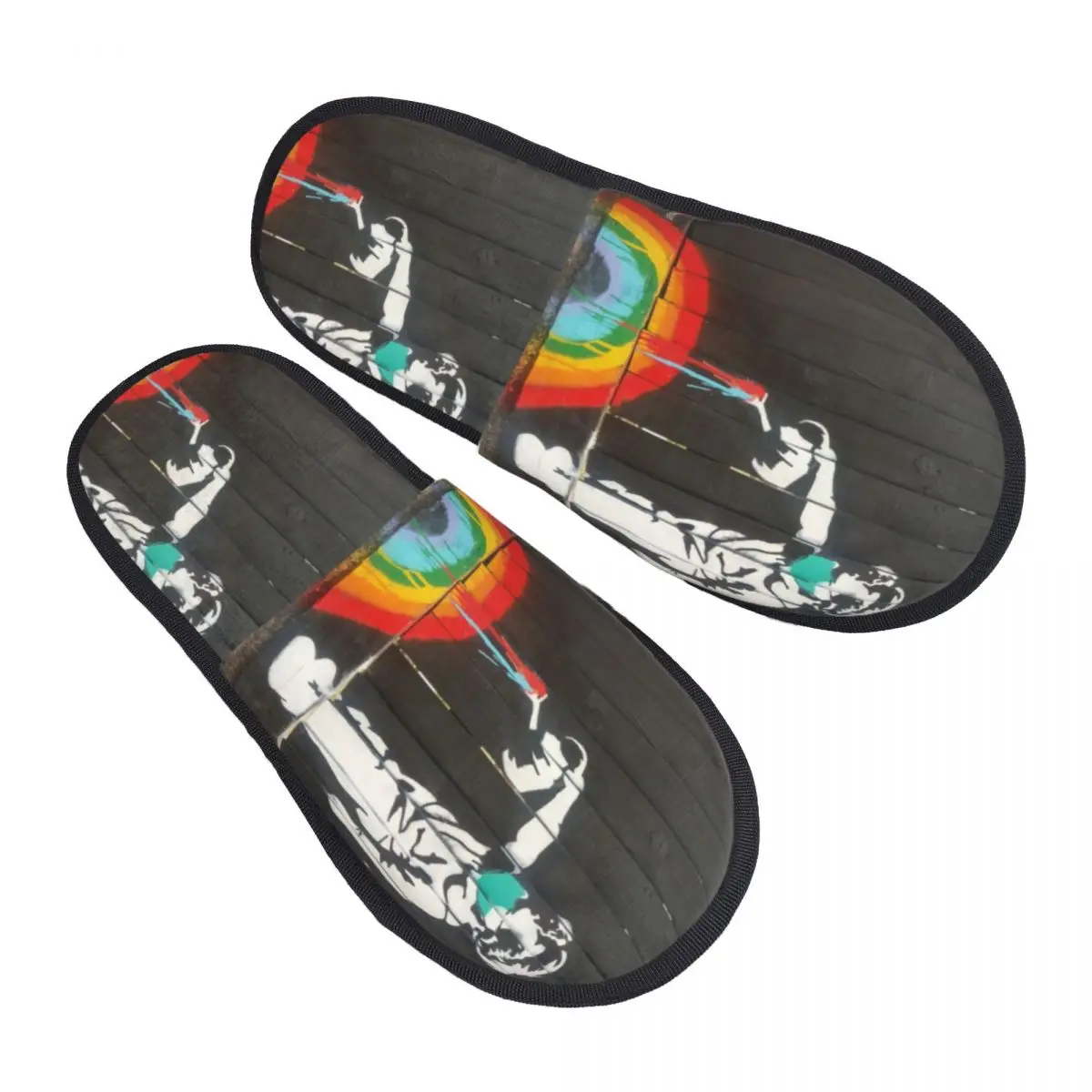 

Тапки Banksy женские мягкие из пены с эффектом памяти