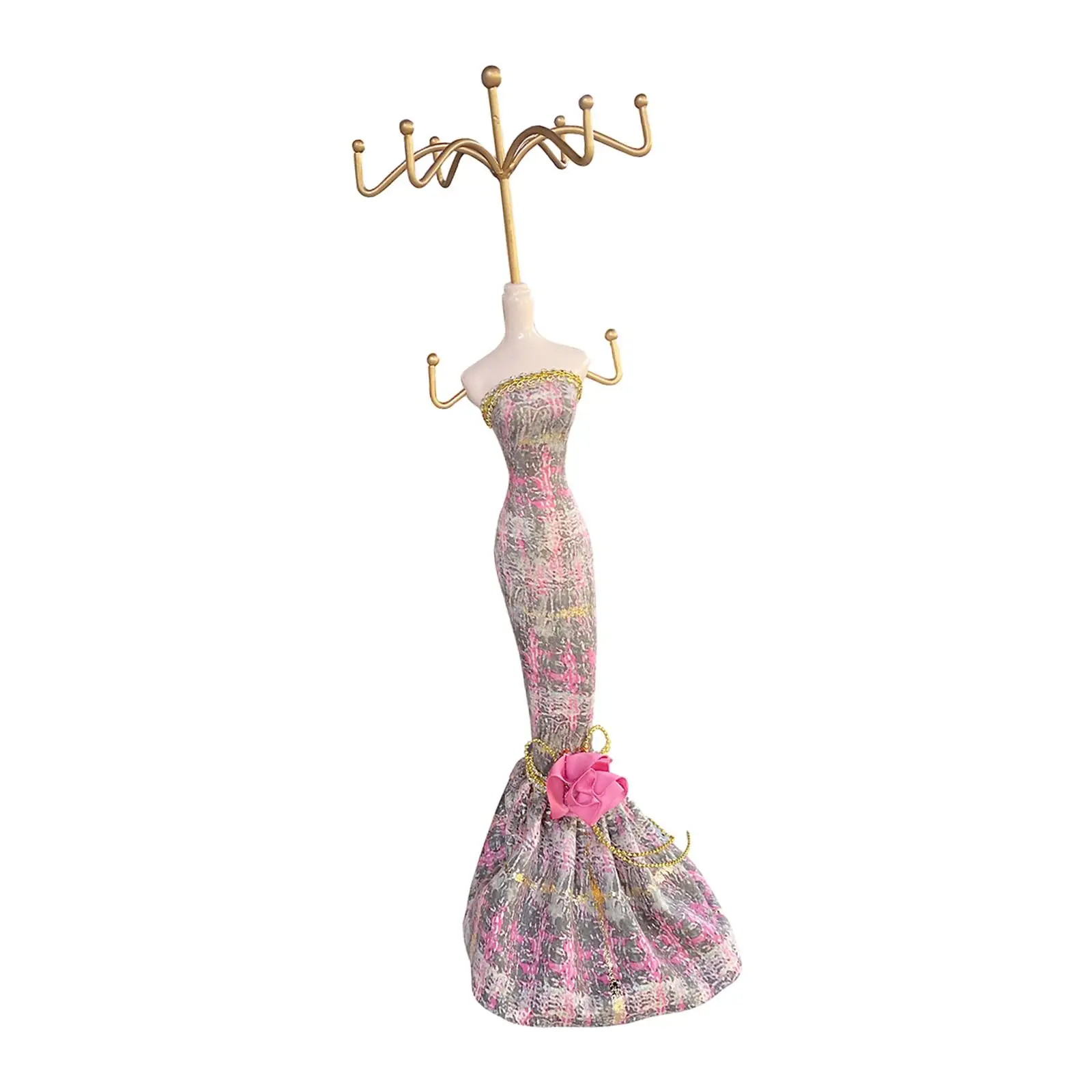 

Dress Gown Mannequin Jewelry Display Stand for Lady Dressing Room Parties