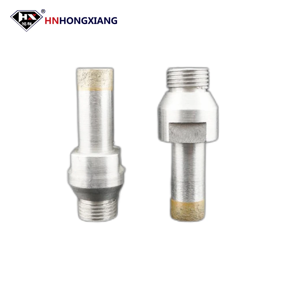 Glass Metal Hole Saw Diamond Core Glass Drill Bit 11mm-20mm Thread Shank Diamond Core Drill Bit For Ceramic Tile Glass Drill Bit dt diatool diamond finger chamfer 20mm milling bit hex shank hole saw enlarging bevelling masonry tile ceramic granite crowns