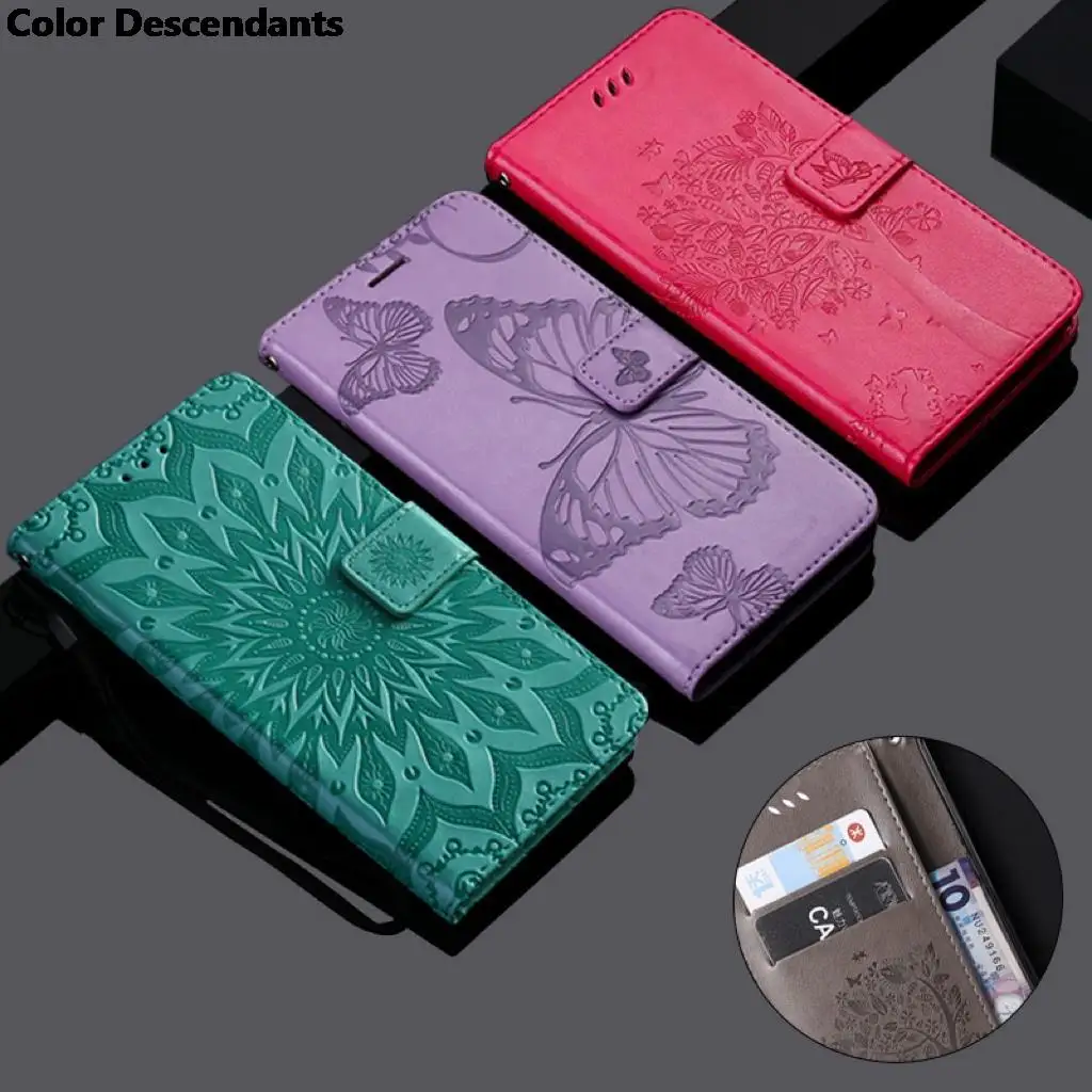 Custodia A Portafoglio Per Samsung Galaxy A10 A20 A30 A40 A50 A60 A70 A80 A90 Sm-A505F A705F Flip Pu Cover In Pelle Per Telefono Coque
