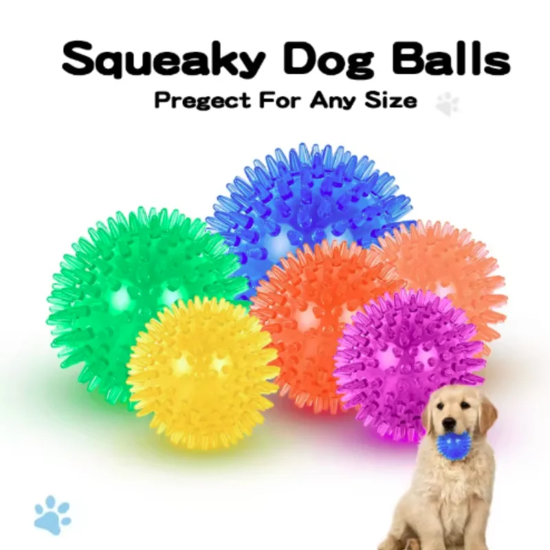 Sounding Chew Ball For Dogs And Cats Tooth Cleaning Training Toy_voghion.com
