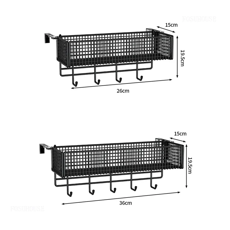 Simple Storage Shelf for Balcony Modern Hanging Iron Adjustable Plant Stand Creative Convenient Flowerpot Holder for Railing